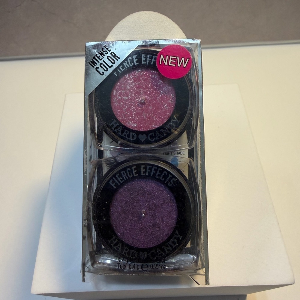 🩷5/$10 Hard Candy Fierce Effects Eyeshadow Duo - Pink and Purple